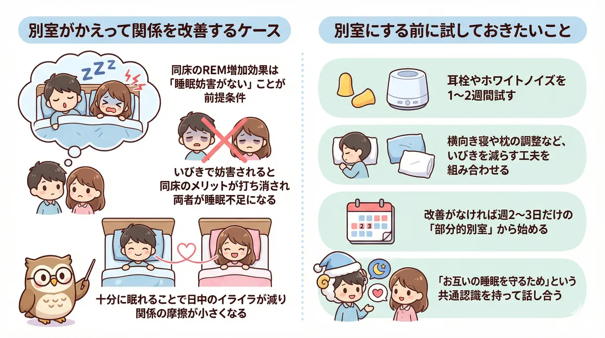 別室がかえって関係を改善するケースと、別室にする前に試しておきたいことを解説します。