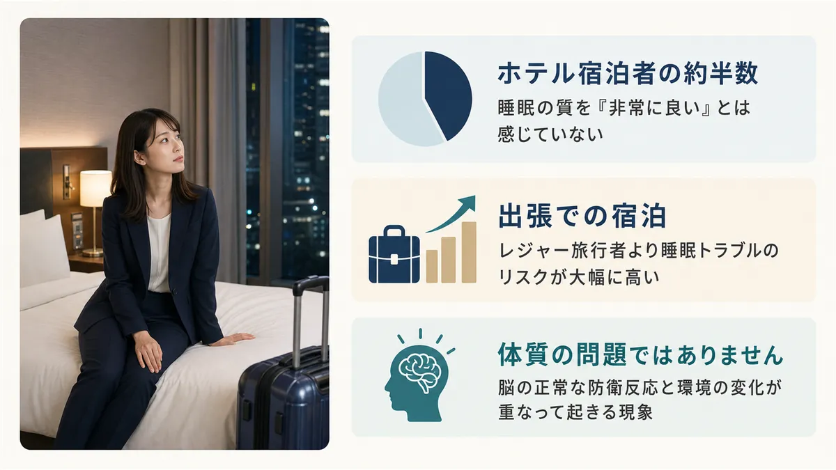 多くの人が経験する現象であることを伝えます。